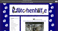 Desktop Screenshot of pfoetchenhilfe.info